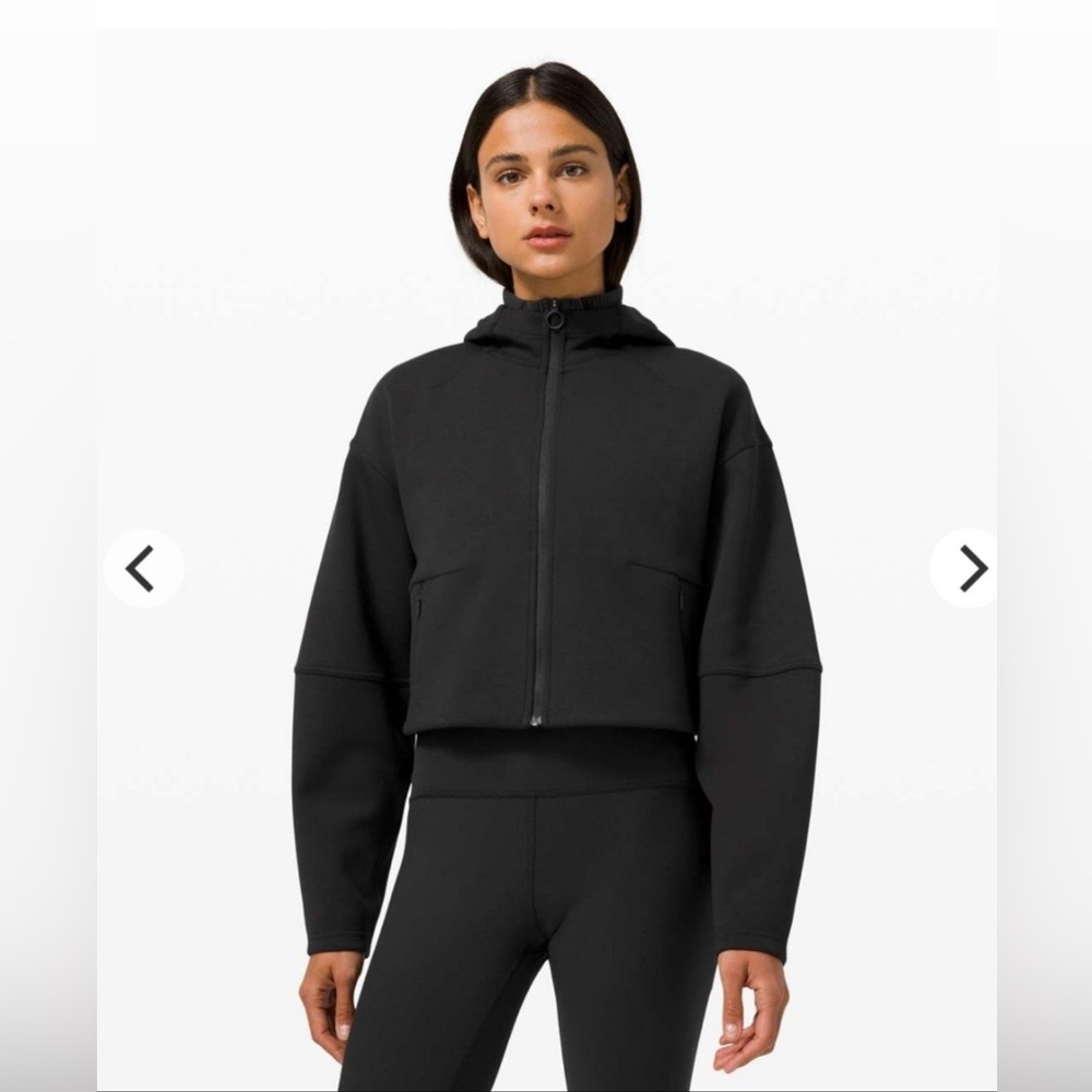 Lululemon Soft Full Zip hoodie, Black